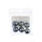 Preciosa; Preciosa Maxima 12mm Pearlescent Round Nacre Pearl, 6ct.; Category:Glass Beads; Image:3